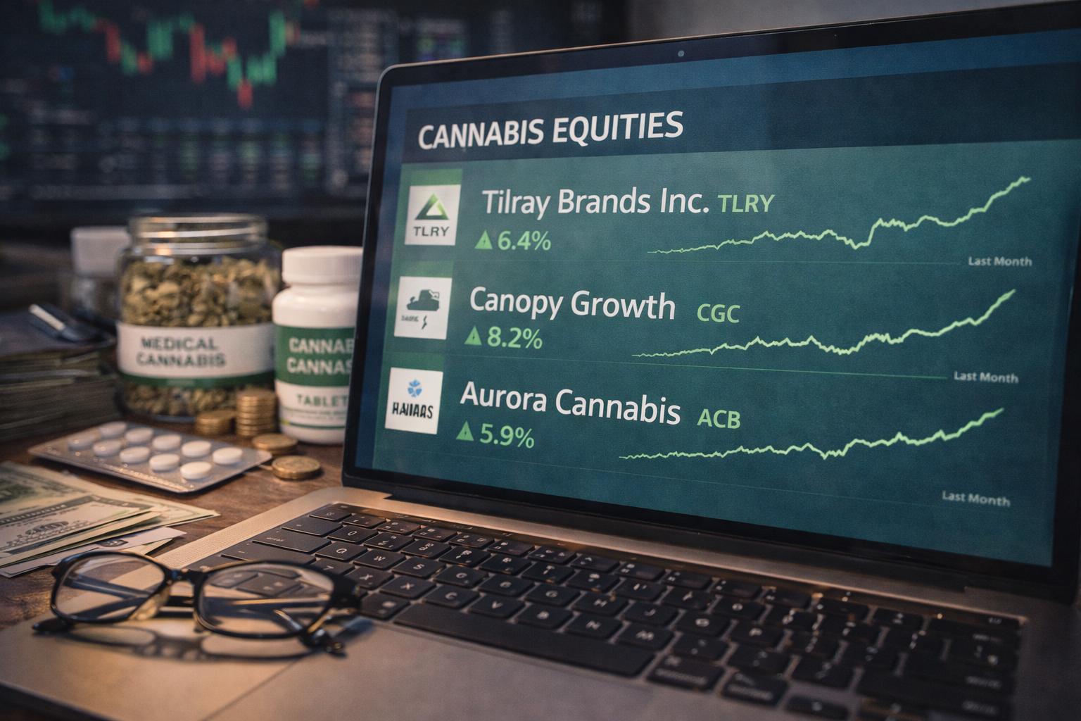 Cannabis Equities Watchlist Signal: Tilray, Canopy Growth, And Aurora