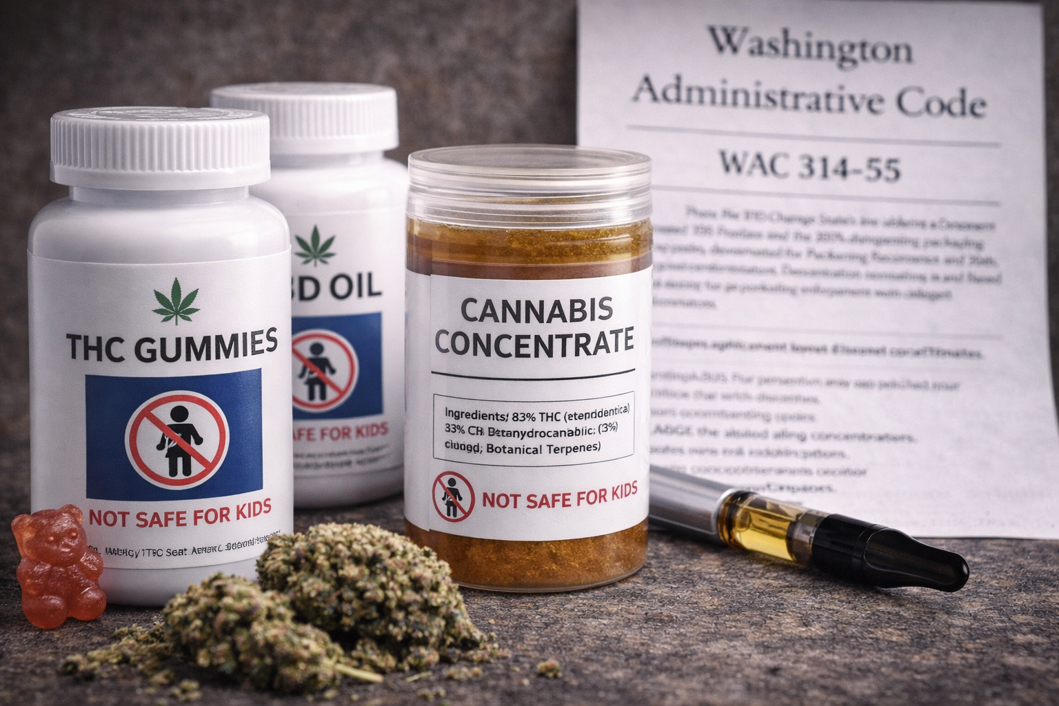 Washington Cannabis Packaging And Labeling Enforcement Under WAC 314 55