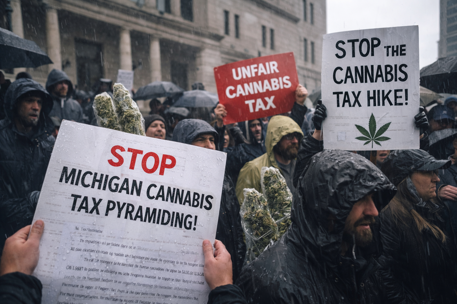 Michigan Cannabis Tax Lawsuit Targets A Tax On Tax
