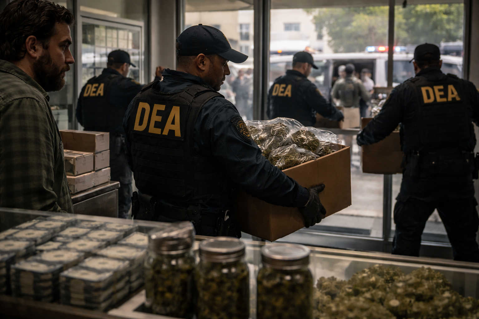 Federal seizures can still hit state legal cannabis operators