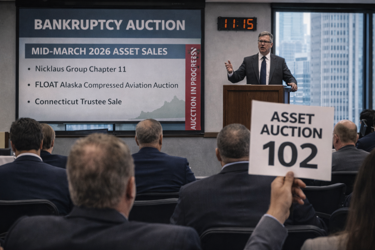 Mid March 2026 Bankruptcy Auctions Create Counterparty Risk