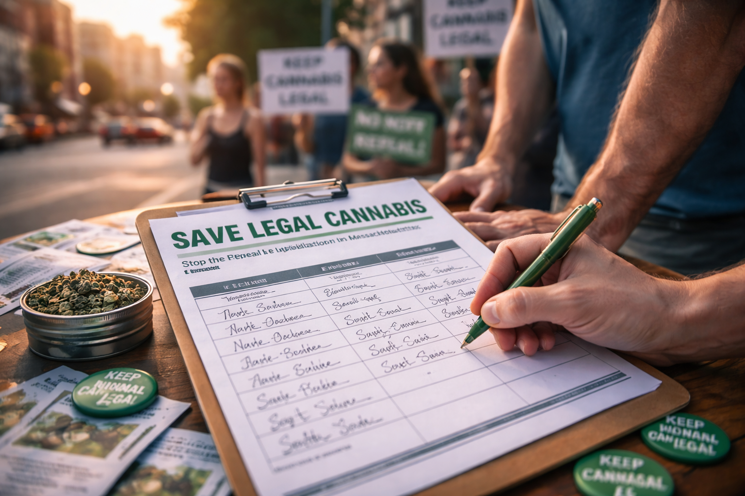 Massachusetts Voters Oppose A 2026 Cannabis Repeal Campaign