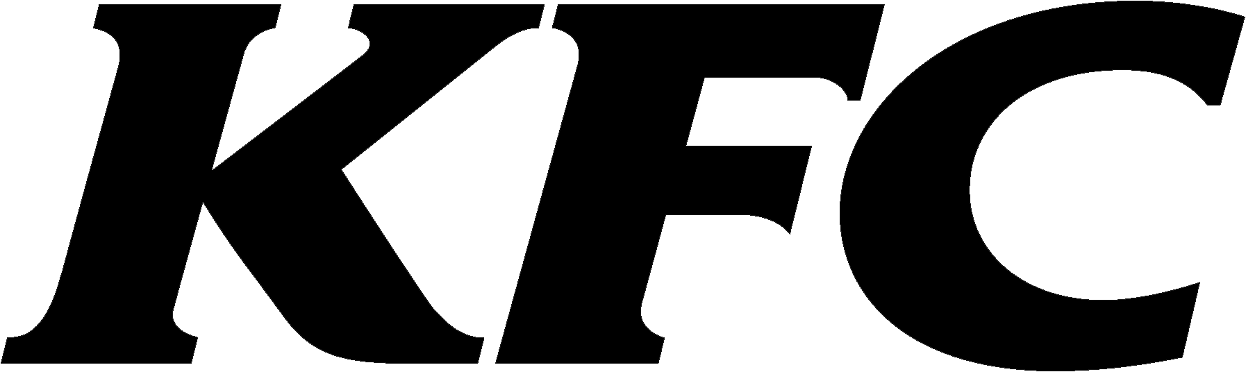 KFC logo in black text