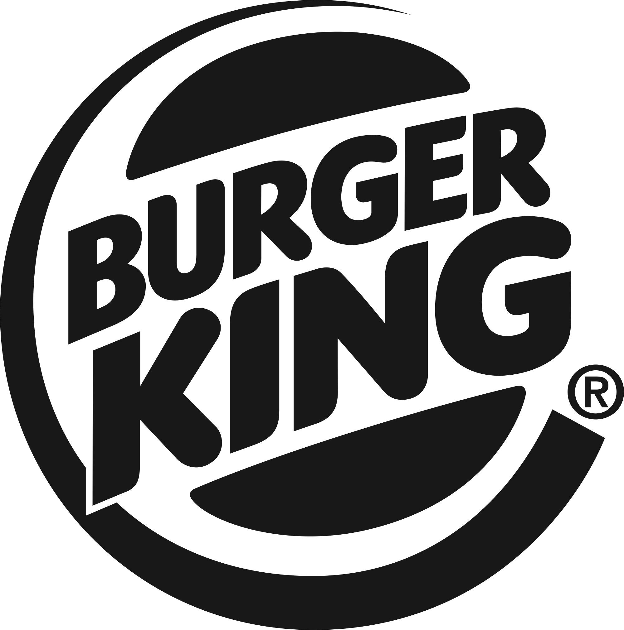 Solid black image