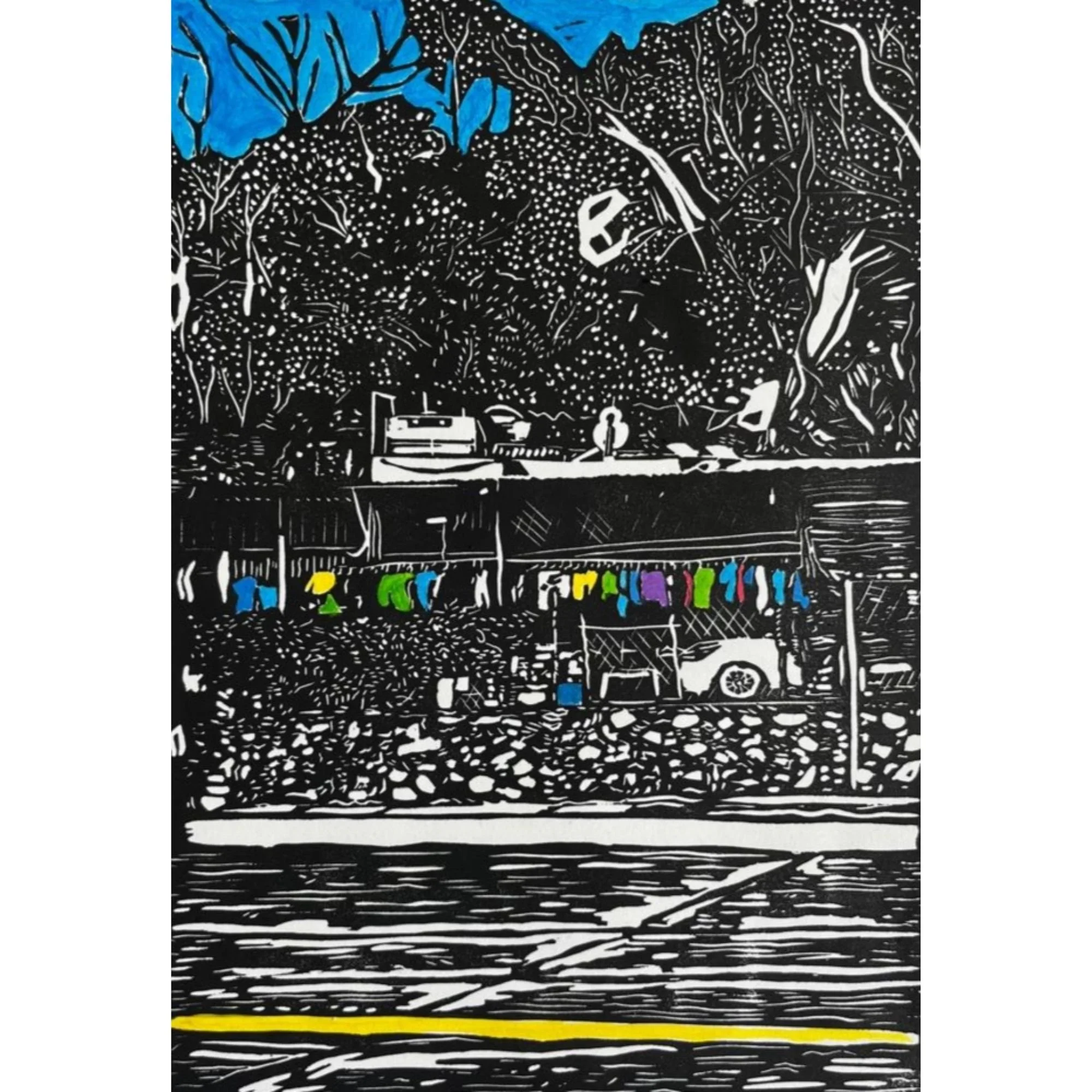 Laundry Day, Tran Phu Street (colour edition)