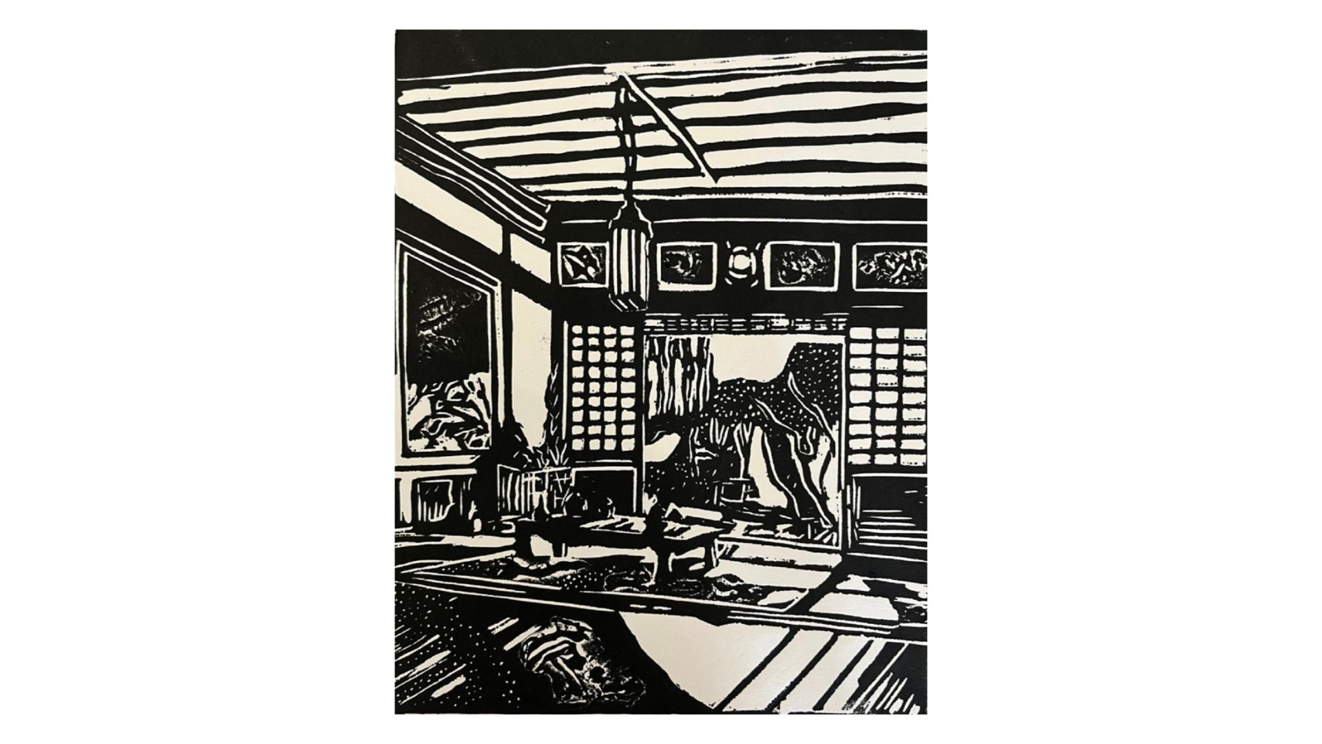 Japanese Tea Room interior