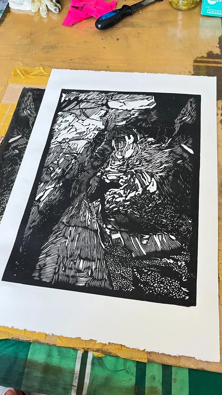 Abstract linocut Mark James Murphy.jpg