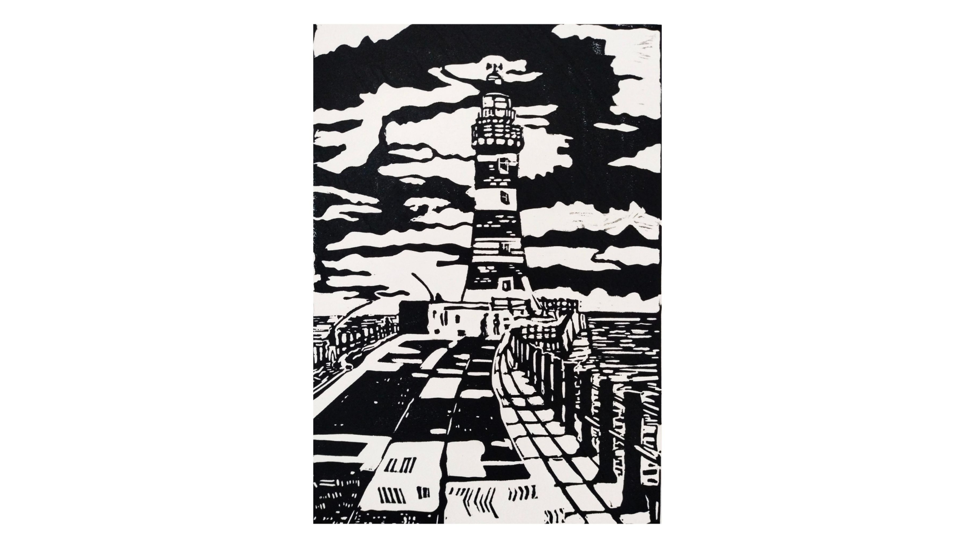 Roker lighthouse, Sunderland