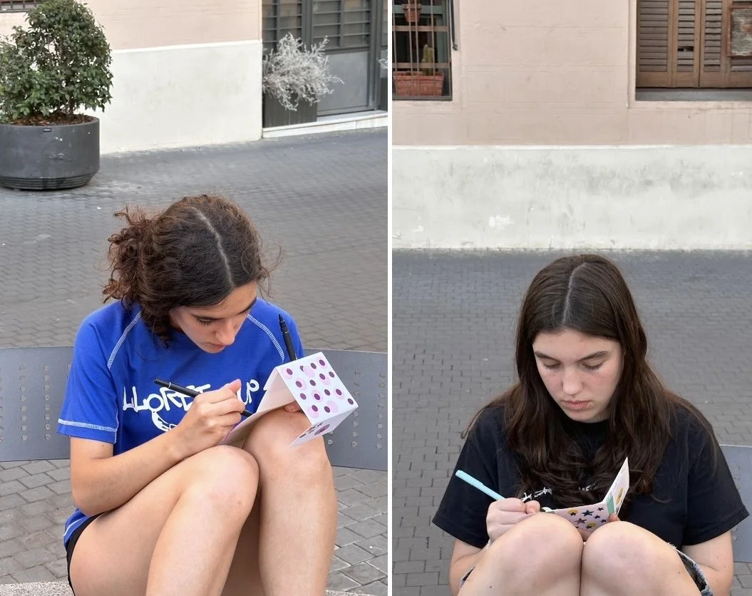 Classes d'anglès creatius a Barcelona. Urban Sketching