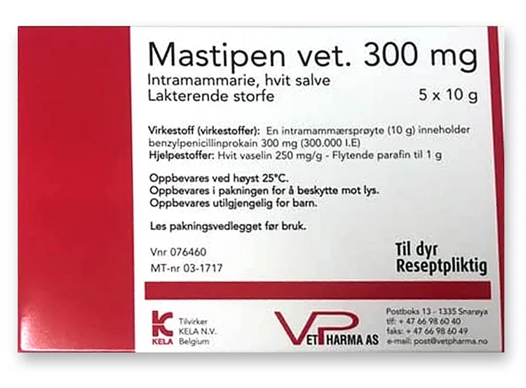 Mastipen® vet. 300 mg pakning