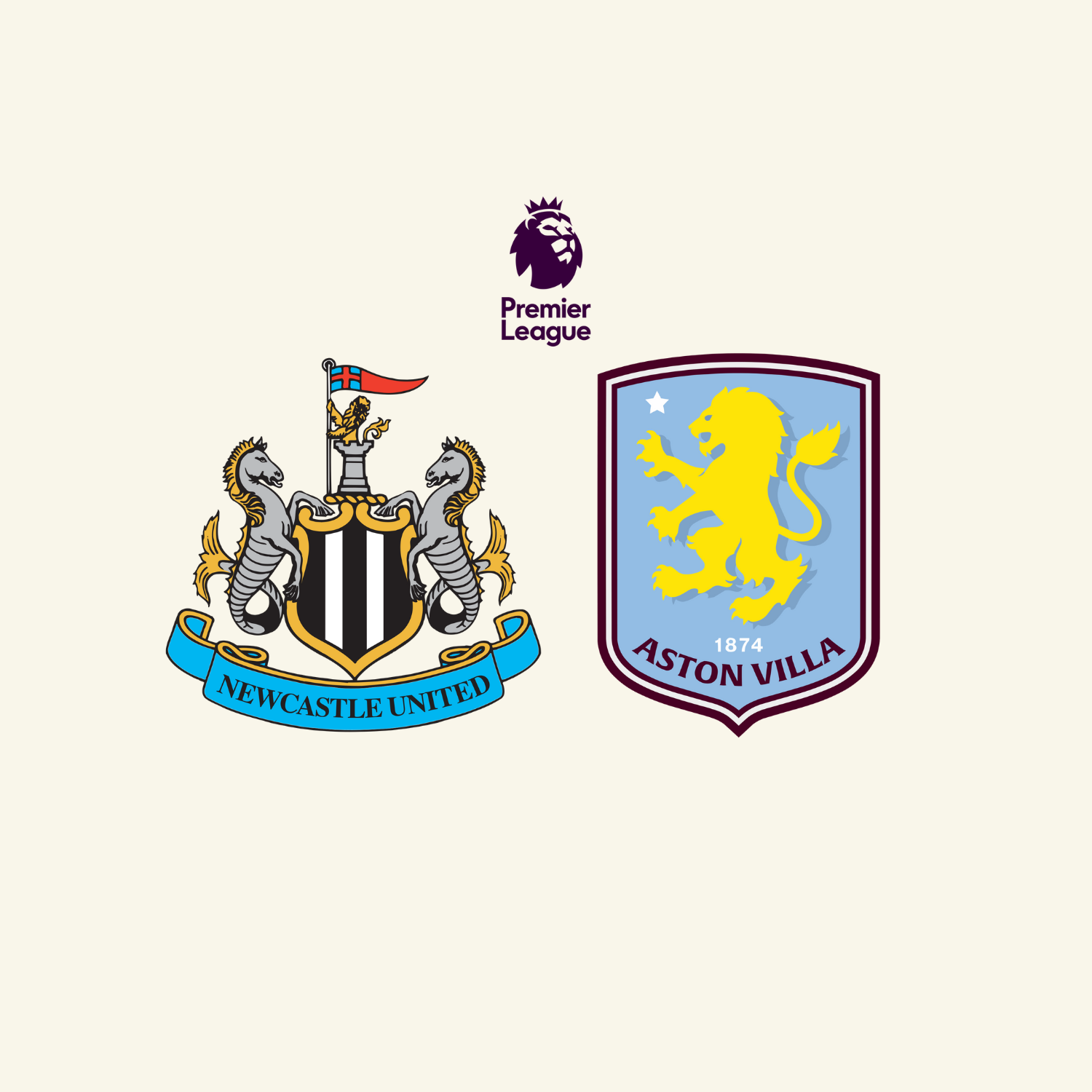 Newcastle United v Aston Villa - English Premier League
