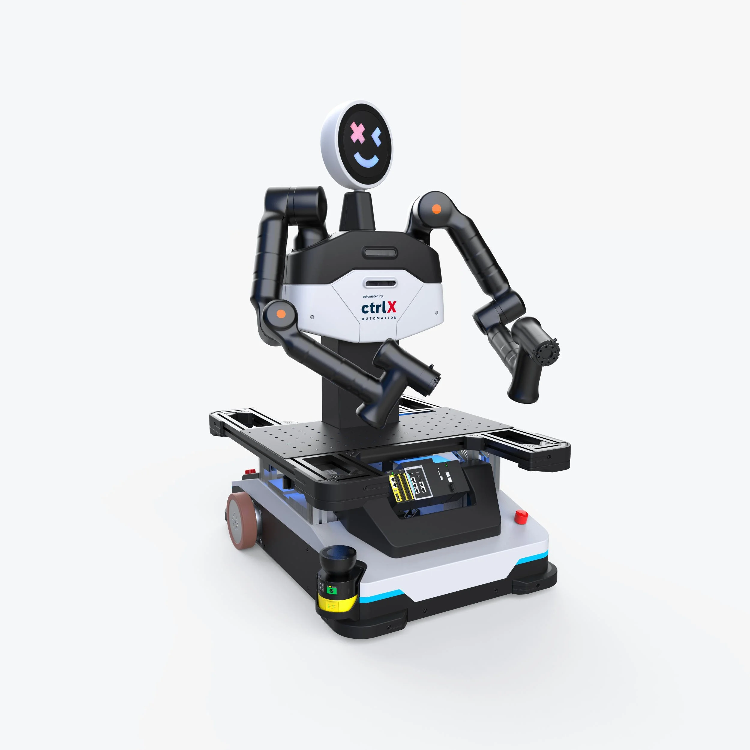 Designkonzeption als Technikbotschafter im Corporate Design von Bosch Rexroth.
