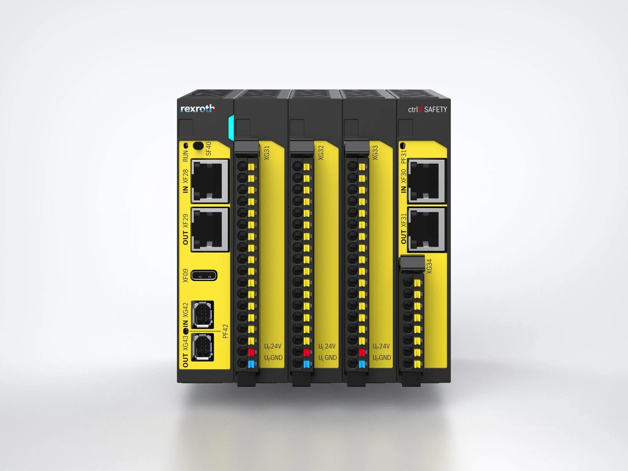 Safety‑Modul als modular erweiterbare Sicherheitsfunktion der Steuerungsplattform.