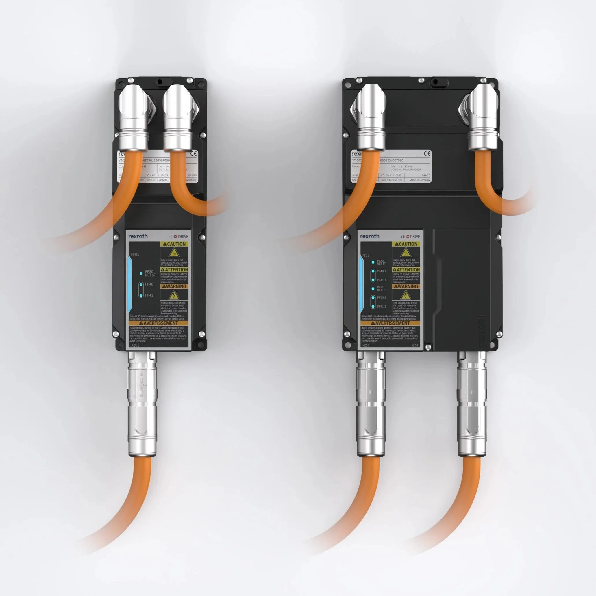 1-Achs- und 2-Achsantrieb als durchgängige Produktfamilie