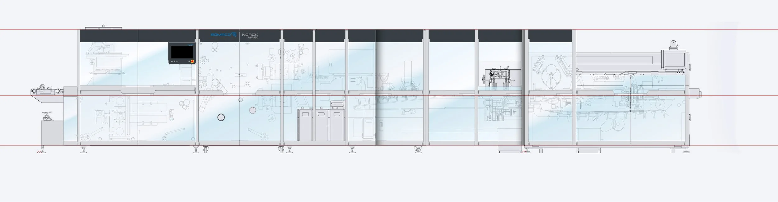 Bezüge und einfache durchgängige Designmerkmale ermöglichen es, Einzelanlagen zu komplexen Produktionsstraßen zu kombinieren