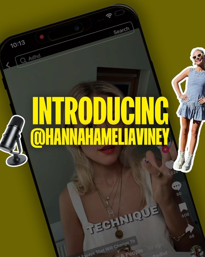 INTRODUCING @hannahameliaviney ⭐️

Creator, podcaster and truth-teller redefining what it means to live out loud- we&rsquo;re beyond delighted to be managing Hannah and can&rsquo;t wait to get started. Big things are coming!

if your interested in wo
