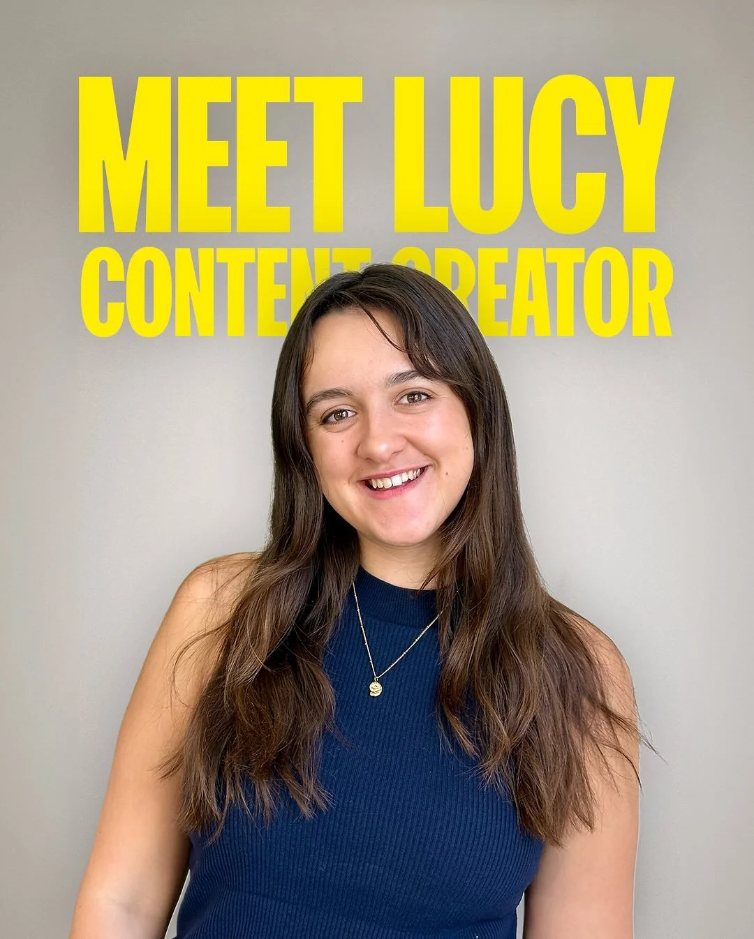 GET TO KNOW OUR TEAM HERE AT LASTING LEMONS 🍋

Meet Lucy, our brand new content creator ⭐️

#lastinglemons #meetheteam #contentcreator #socialmediagency #contentagency #marketing #meettheteam