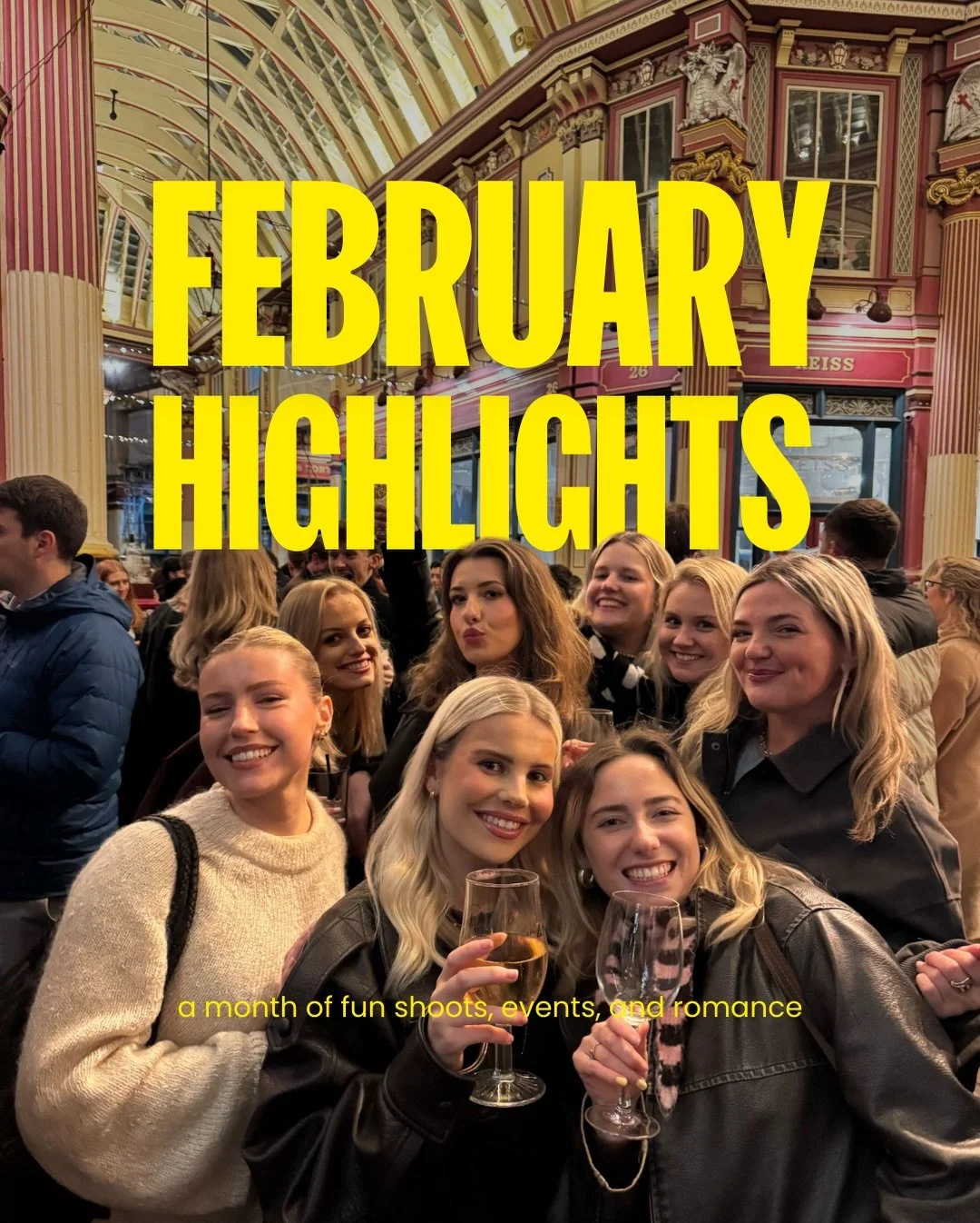 FEBRUARY ROUNDUP ⭐️ 

Feb might be the shortest month of the year but not for us lemons who have been keeping busy with arranging plenty of client photoshoots, attending events to capture BTS and having fun in our office as always 💌

Swipe to see wh