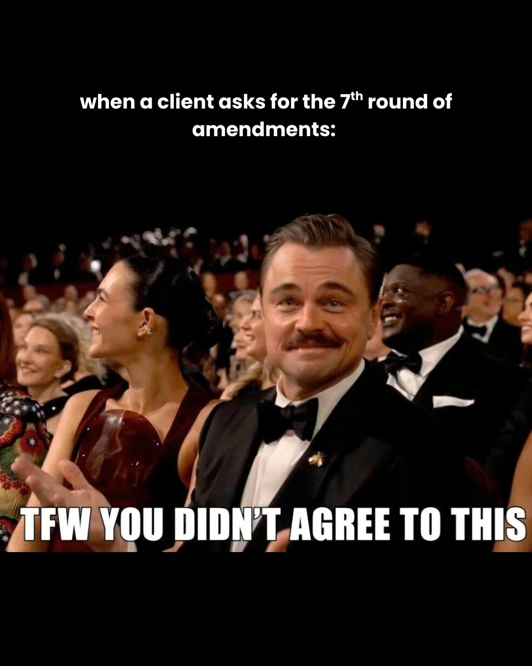 NEW Leonardo Di Caprio meme dropped at last night&rsquo;s Oscar&rsquo;s and naturally we had to make it applicable to life working at a marketing agency 🥂👏

What was your favourite moment from last night? 🏆

#leodicaprio #dicapriomemes #marketingm
