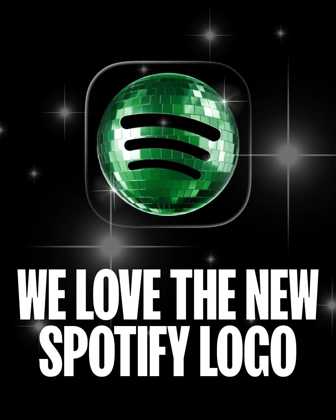 Ok&hellip; we haven&rsquo;t REALLY changed it 🍋🪩

But seeing everyone react to a slightly shinier lemon proves a point: people notice change.

Spotify recently updated their logo with the disco-ball treatment and the internet immediately started ta