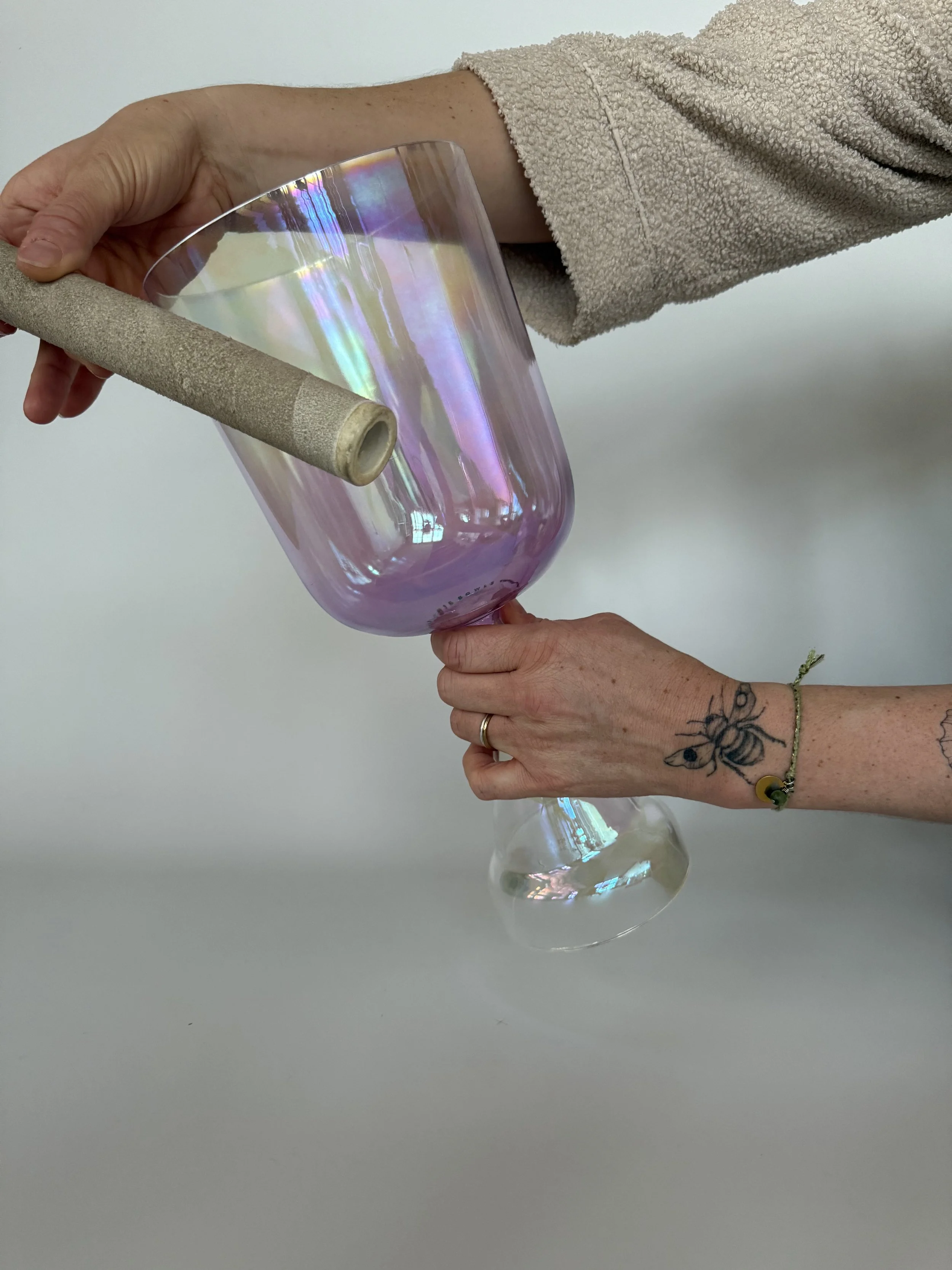 Kristallklangschale | G | 6"