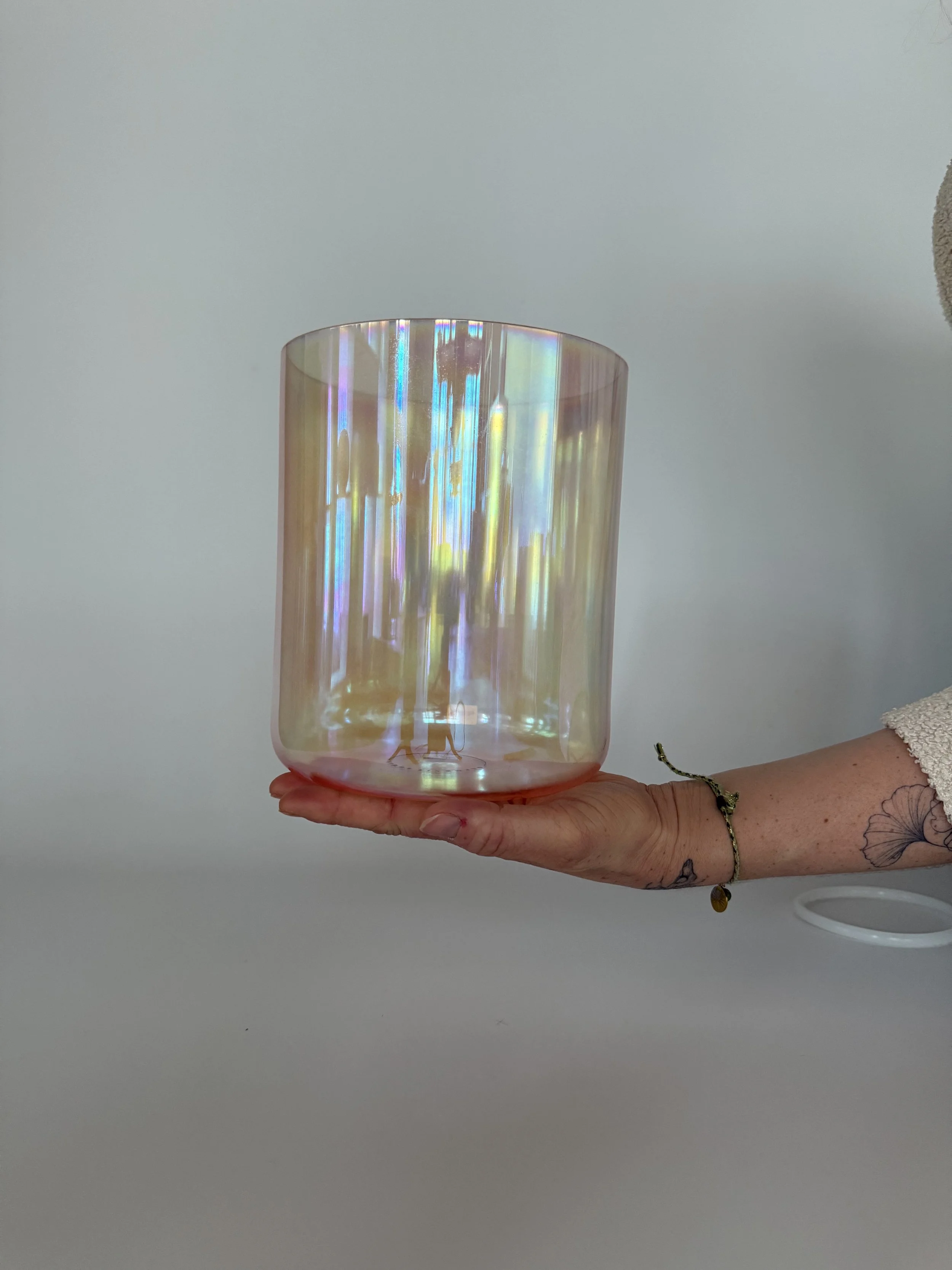 Kristallklangschale | D# | 6,5"