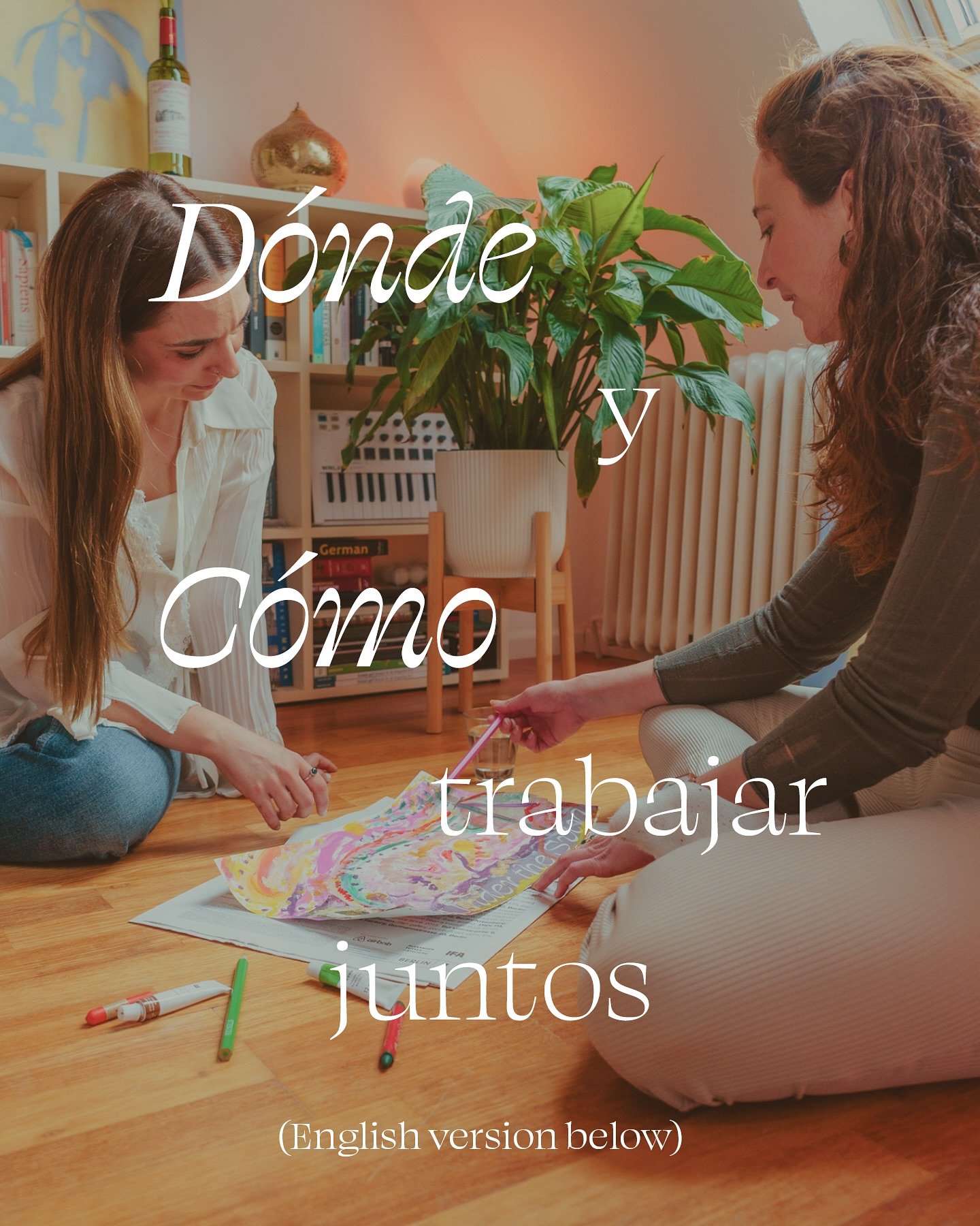 🌿 Where &amp; How We Can Work Together 🌿

I offer Expressive Arts Coaching sessions, both online and in-person in Berlin, in Spanish and English.

These sessions are a safe and nurturing space to reconnect with yourself, regain emotional balance, a