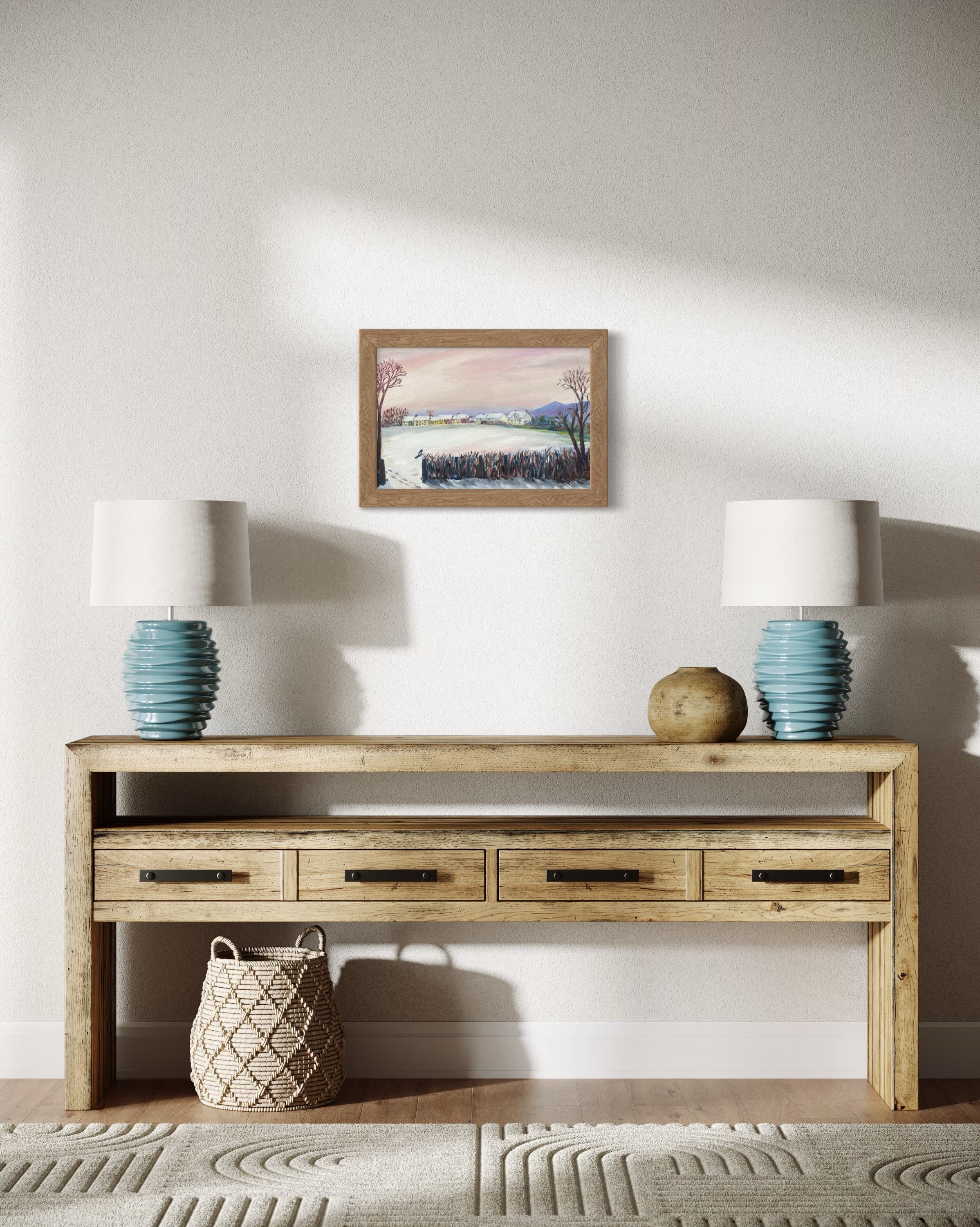 Garw Magpie - compare this size, with no mount, against 'Garw Row' in the same space