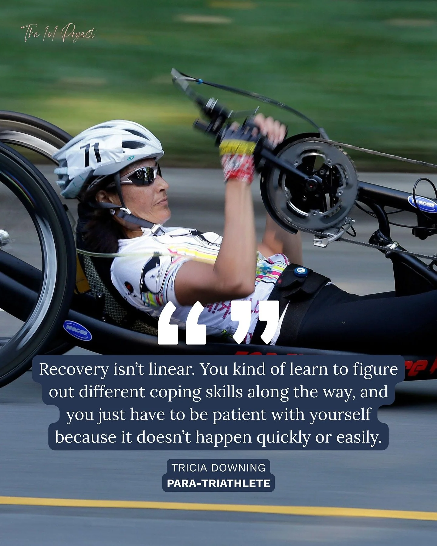 &ldquo;I&rsquo;ve pretty much found a way to do everything I&rsquo;ve wanted since I was injured.&rdquo;

🇺🇸 At 31, @tricialdowning was out on a training ride when she was hit head-on by a car, paralysing her from the chest down &ndash; just as she