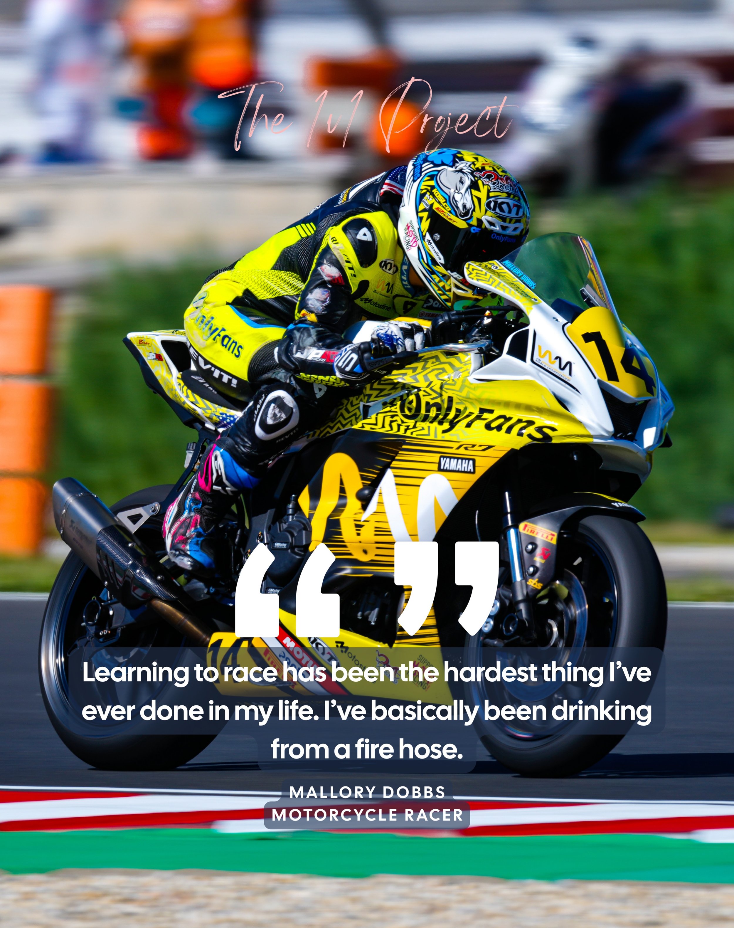 🆕 &ldquo;Learning to race has been the hardest thing I&rsquo;ve ever done in my life. I&rsquo;ve basically been drinking from a fire hose.&rdquo;

🏁🇺🇸 American motorcycle racer @maldobbs126 on late starts, isolation on the road, and how grit got 