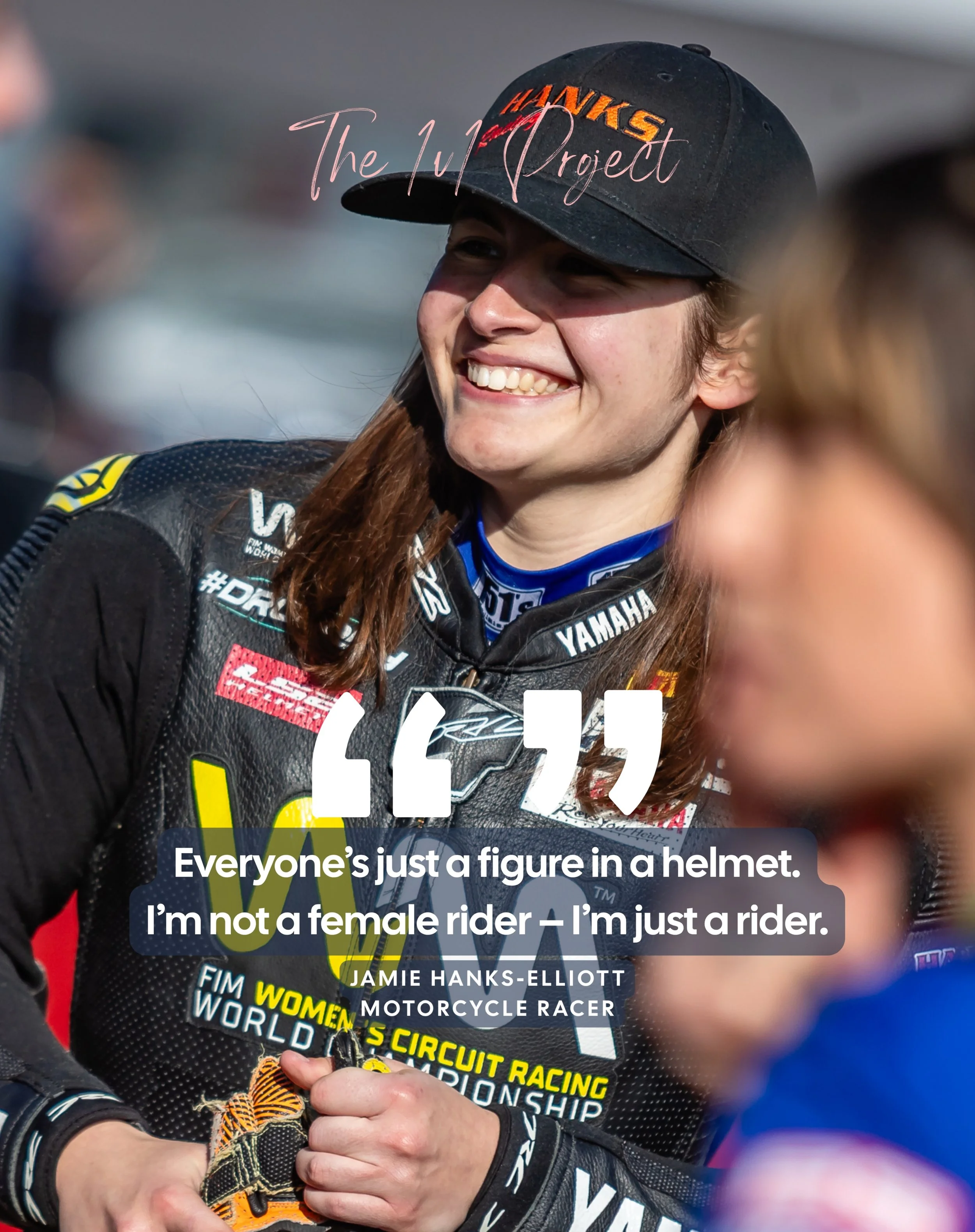 🆕 &ldquo;Everyone&rsquo;s just a figure in a helmet. I&rsquo;m not a female rider &ndash; I&rsquo;m just a rider.&rdquo;

🏁🇬🇧 British motorcycle racer @hanksracing on the feeling that overrides any fear, learning to trust herself, and a season sh