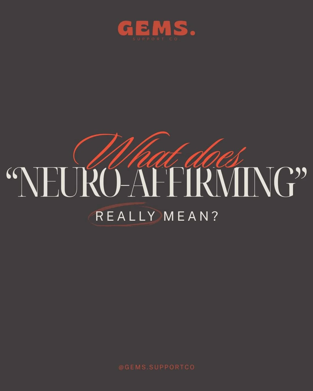 You&rsquo;ll often hear the term &ldquo;neuro-affirming&rdquo;, but it can mean very different things in practice.
True neuro-affirming support centres dignity, safety, and understanding, and recognises that different brains don&rsquo;t need fixing.
