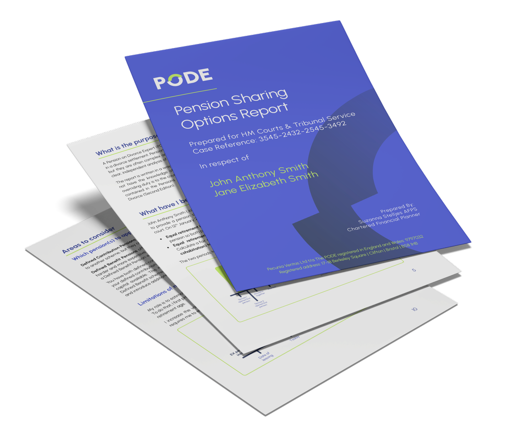 PODE | Pension sharing, made simple