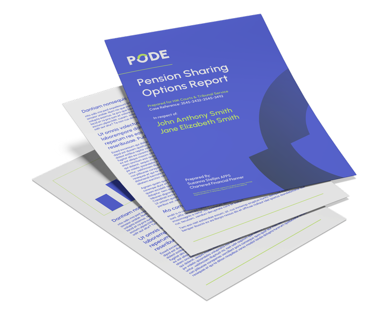 PODE | Pension sharing, made simple