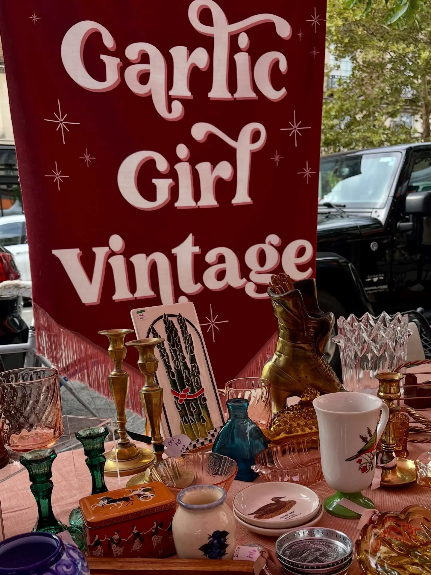 Tomorrow ✨✨✨ we&rsquo;re back at @dupontlittlefleamarket from 10-3! Construction on the Dupont Circle Deckover Project is underway, but the market is still happening every Sunday. 

While I&rsquo;ve been busy moving out of my studio and prepping for 