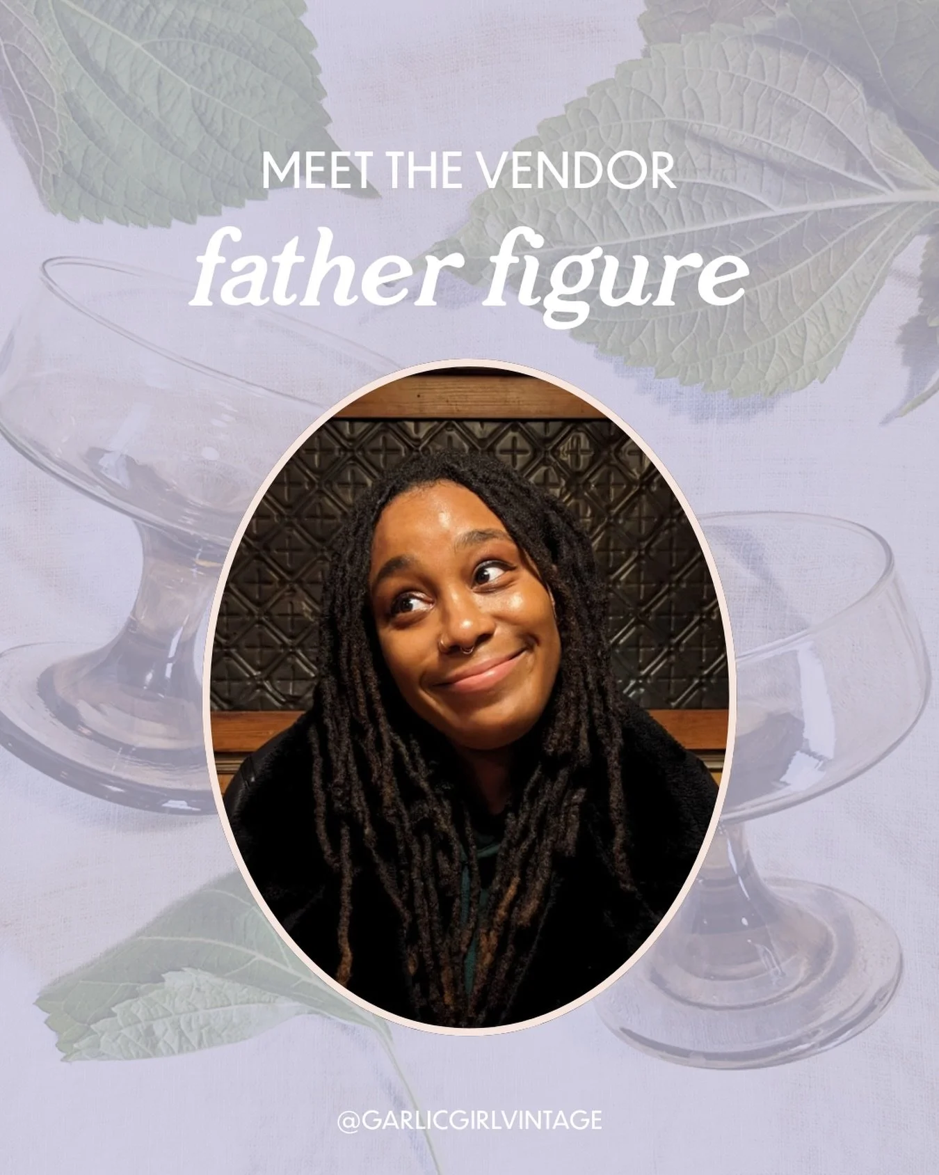 If you can believe it, you haven&rsquo;t met all our amazing featured vendors yet! Next on the list of Rachael of father figure vintage. Rachael specializes in vintage simple, colorful glassware and goods from the 60s, 70s, and 80s, with an orange wi