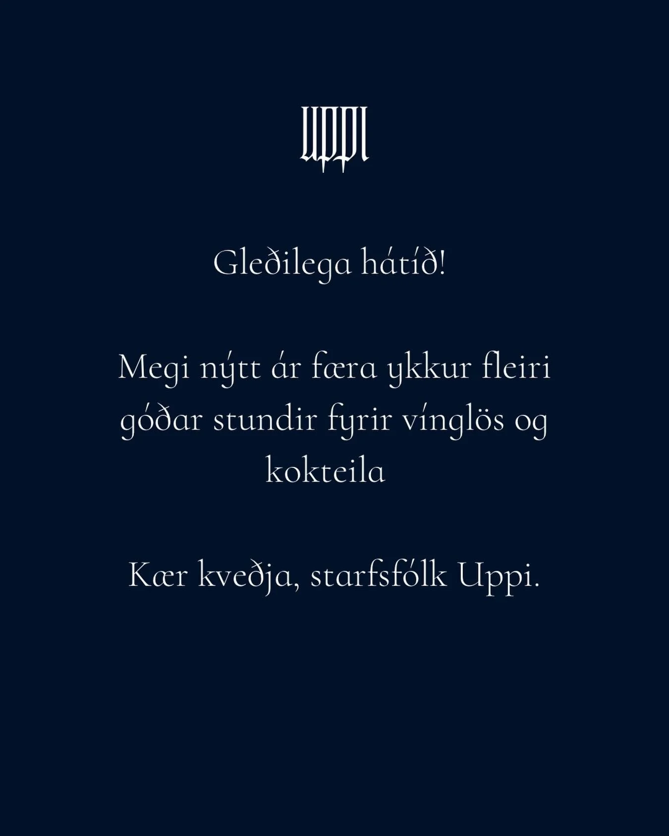 Gle&eth;ilega h&aacute;t&iacute;&eth; 🍷