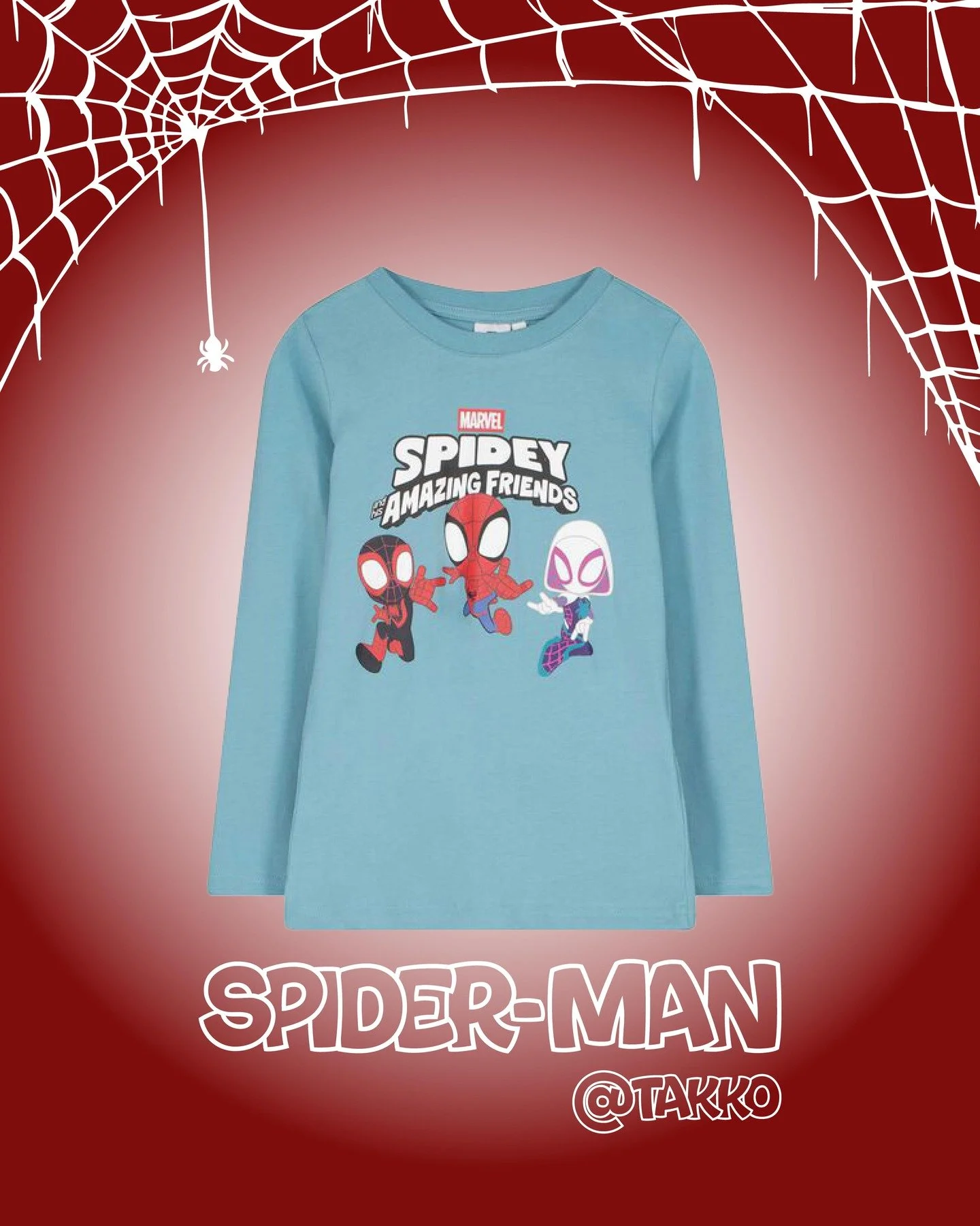 Swing into fun with this Spidey & Friends long sleeve for boys at @takko_fashion 🕷❤️
#marvel #spideyandfriends #spiderman #spidermanfashion #licensewear #santex #santexmoden #wearesantex