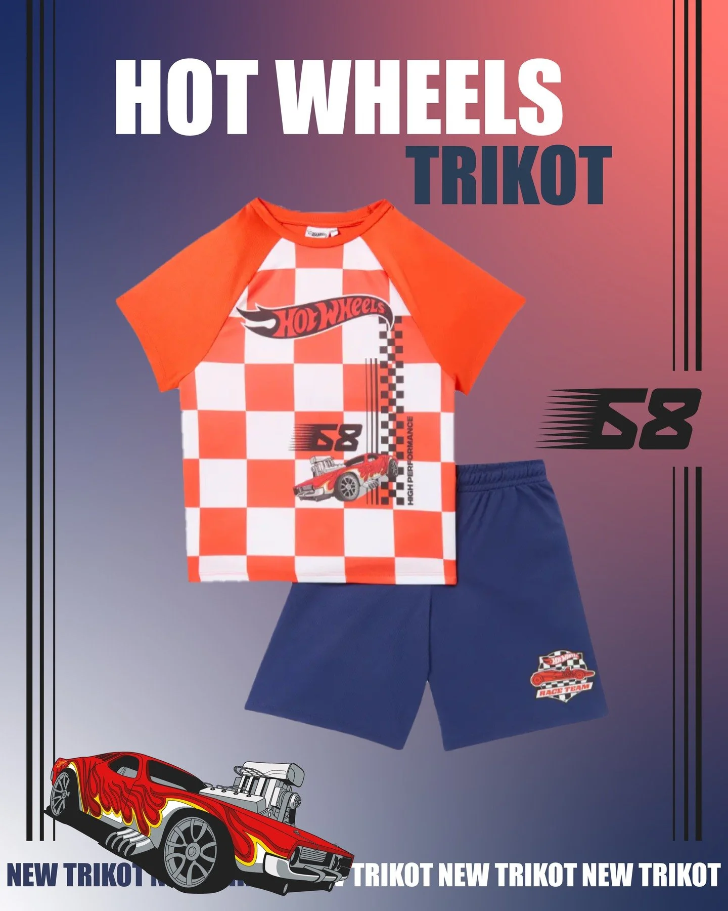 Start your engines! 🏎️💥 This Hot Wheels tricot for boys at @kik.de is for little speedsters ready for action-packed adventures. 🚦🔥
#hotwheels #carlifestyle #tricot #license #worldchampionship #championship #football #santex #santexmoden #wearesa