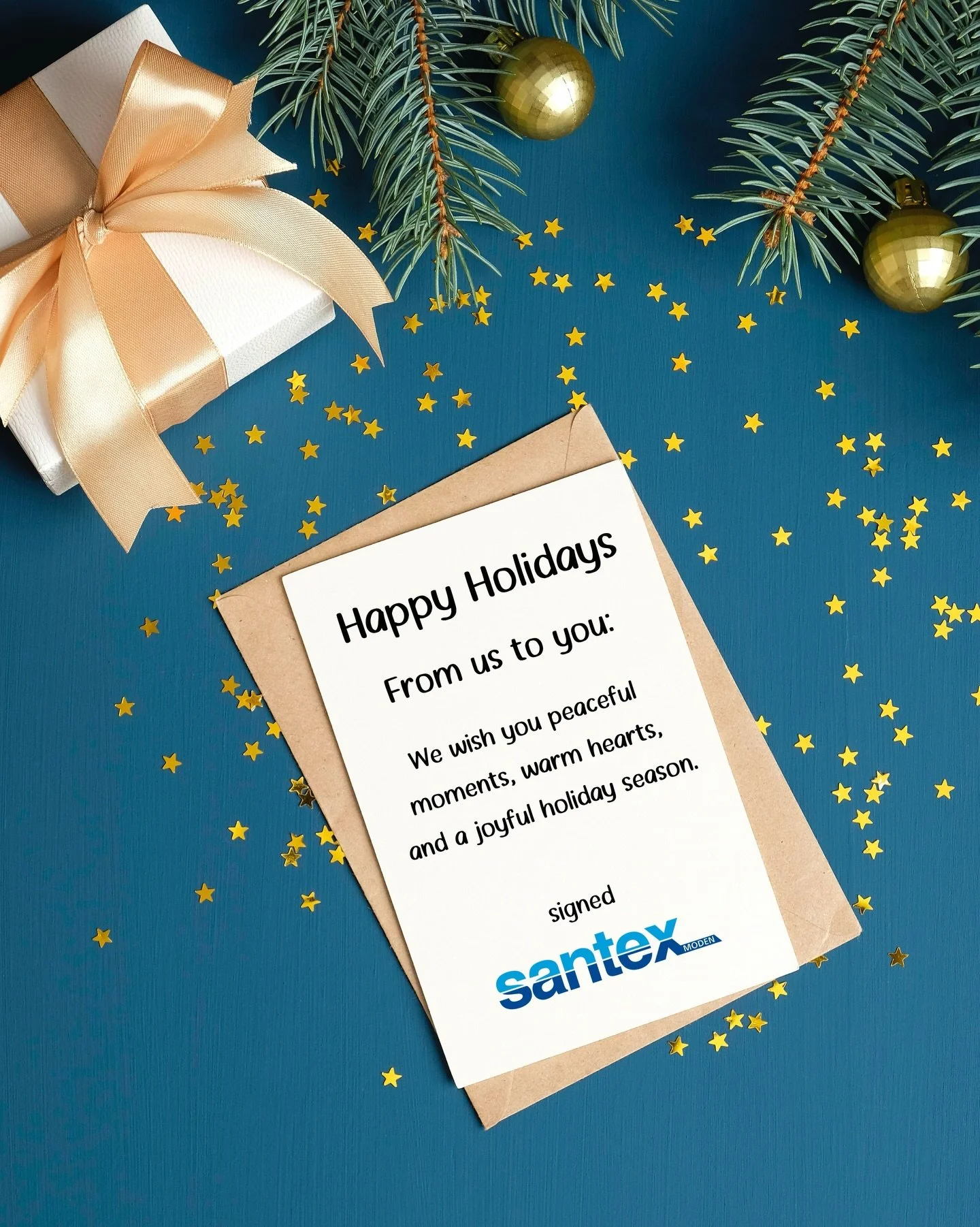 Wishing you joyful holidays from the entire Santex-Team! Excited for what yet has to come. 😇 
#happyholidays #merrychristmas #santa #christmas #love wearesantex santex santexmoden