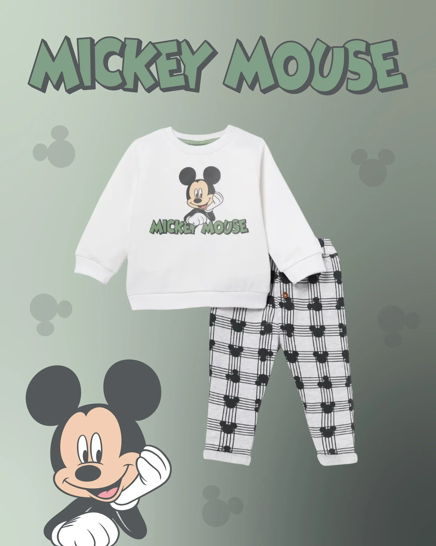 @disney magic for the littlest fans combined in this sweet baby set for @kik.de 🐭 perfect choice for playtime

#mickeymouse #disney #babyfashion #santex #santexmoden