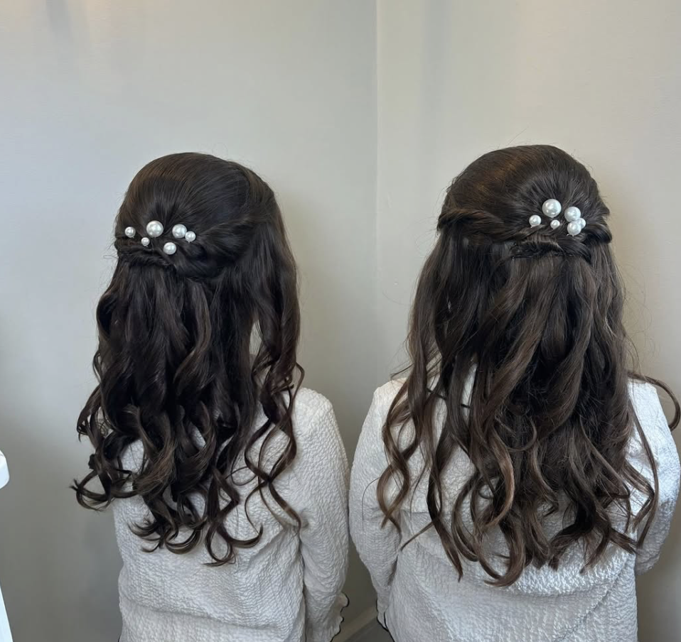 kids party pamper. pamper party for kids. pamper day for bridesmaids. kids party ideas kings hill maidstone west malling. princess hair styling for girls
