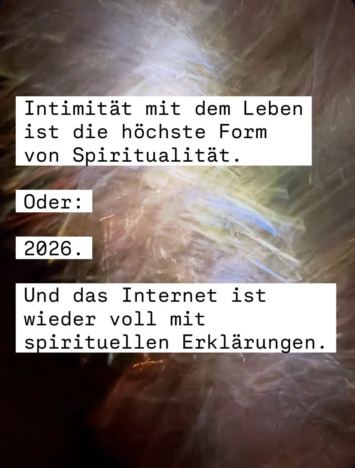 ✍️ ❤️🙏🏼

#tantra
#somatik
#bewusstsein
#2026
#meditation
