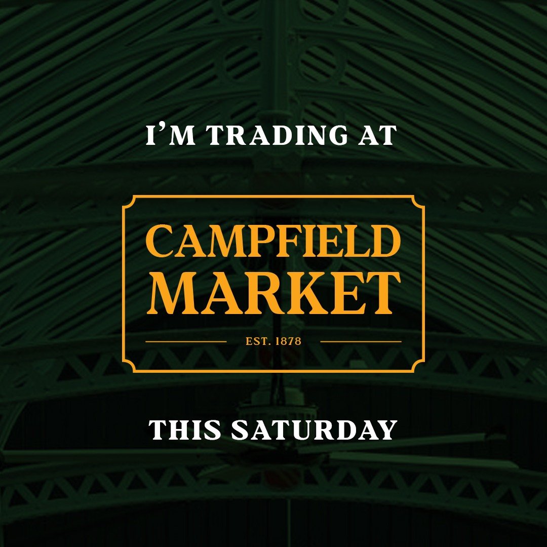 Not long now until we&rsquo;re at @campfieldmarket in Manchester this Saturday 31st January - what better way to finish the longest month everrrrr. Helen and Sarah will be there to meet you all and I&rsquo;m planning on popping up to take some pictur