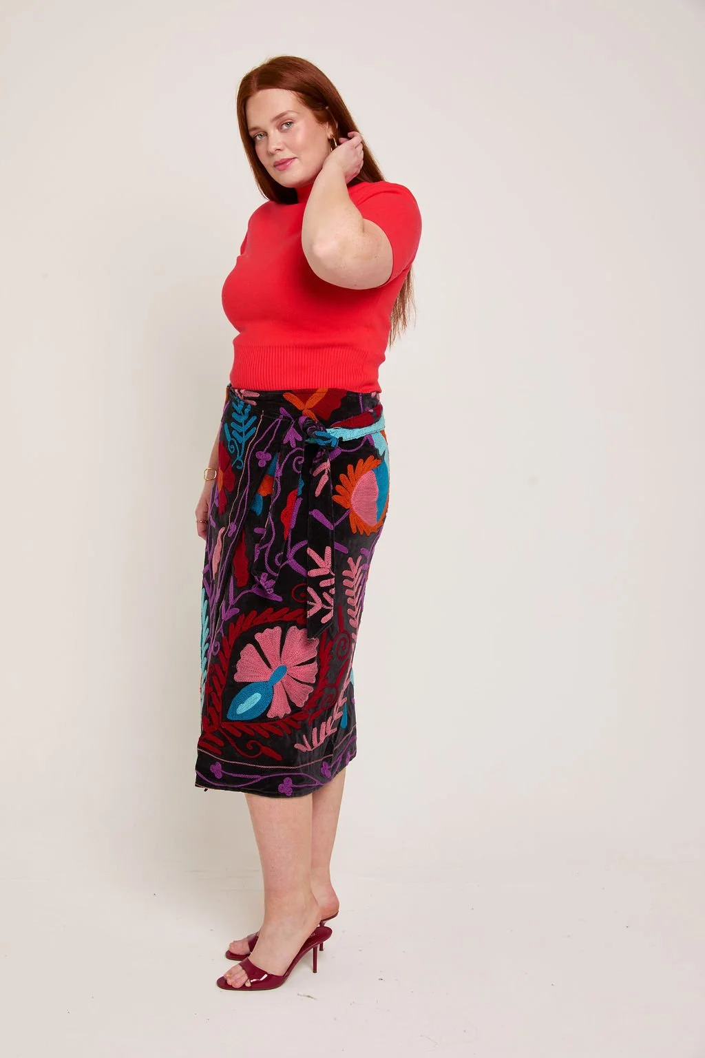 Black and Bright Frida skirt