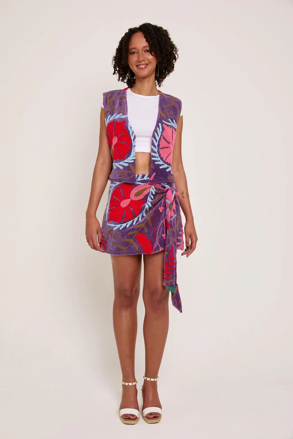 Purple Frida Waistcoat