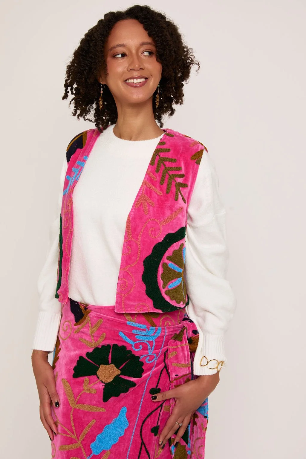 Pink Frida Waistcoat
