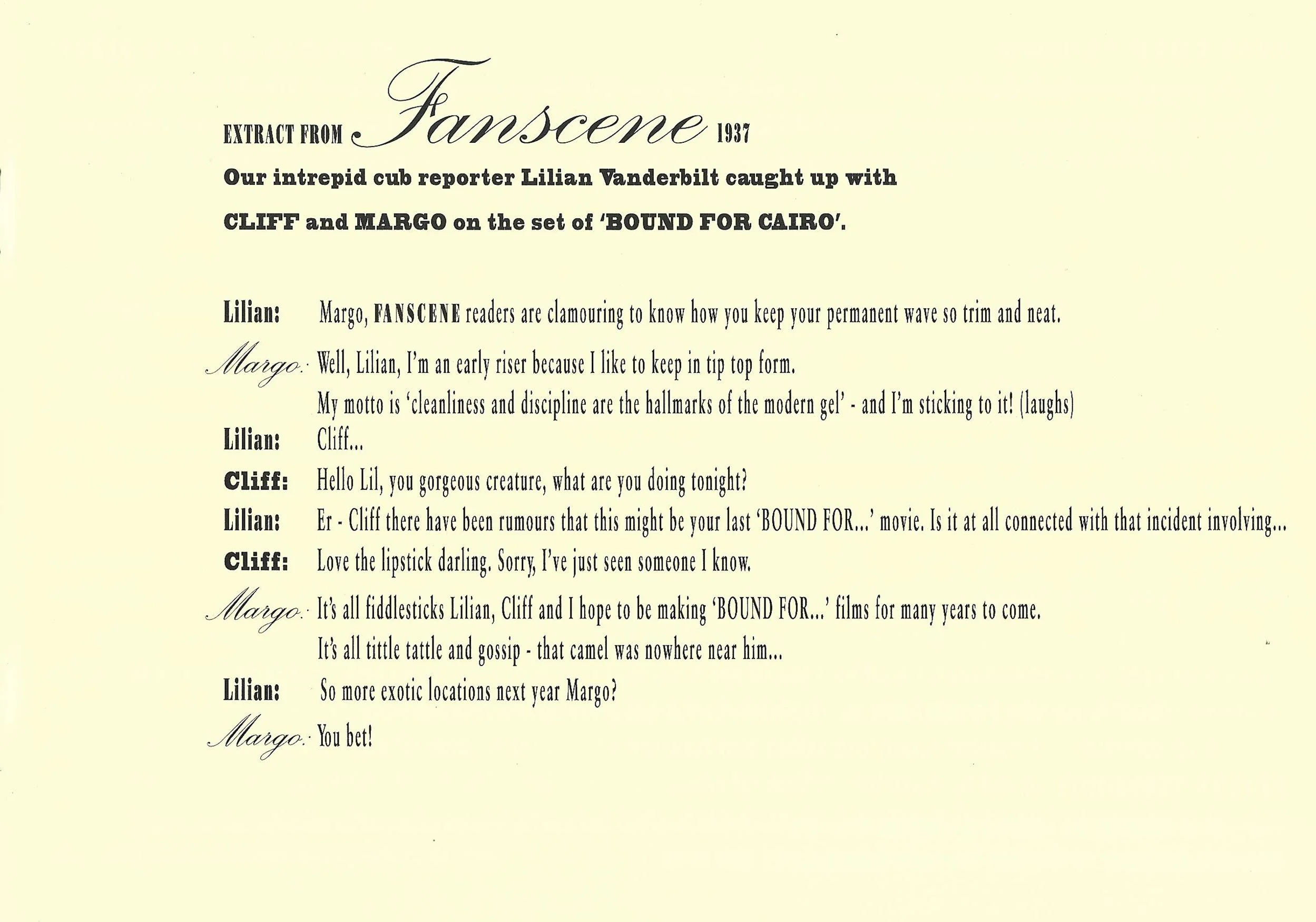 Interior programme Fanscene interview
