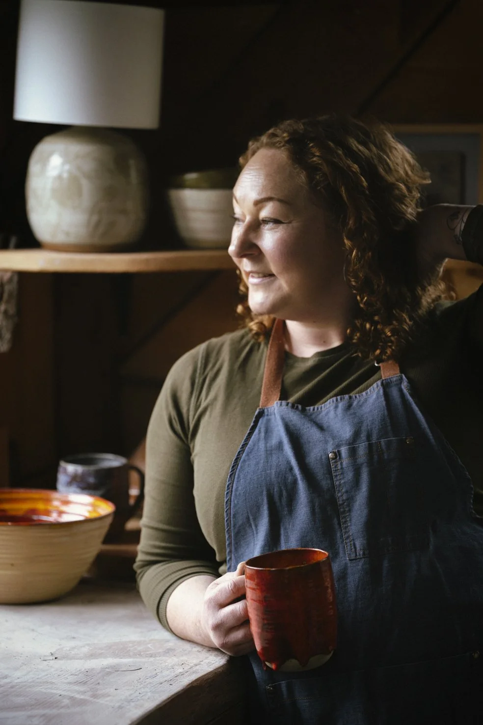 Charlie Clarke _ founder of Little Earthquake Pots and Claydate pottery experiences