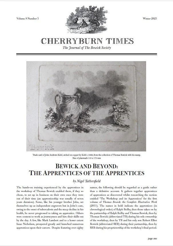Cherryburn Times Volume 8 Number 5 Winter 2025